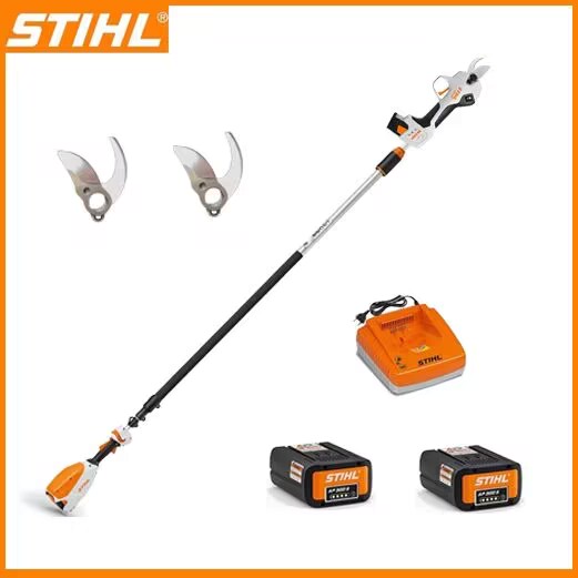 STIHL ASA 20/HTA 50*1 escova para iluminação + lâmina sk9*2+bateria de lítio sem escova*2